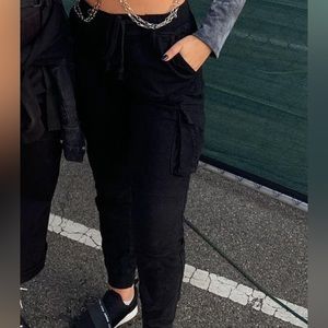 Black Cargo pants